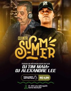 Quinta Summer agita as noites de Santa Maria com muita música e animação