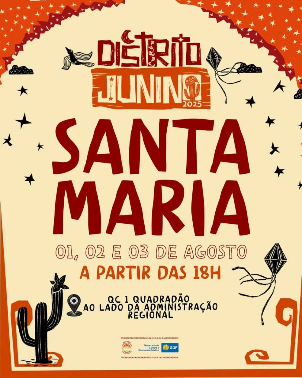 Confira a programação completa do Distrito Junino que acontecerá em Santa Maria neste fim de semana