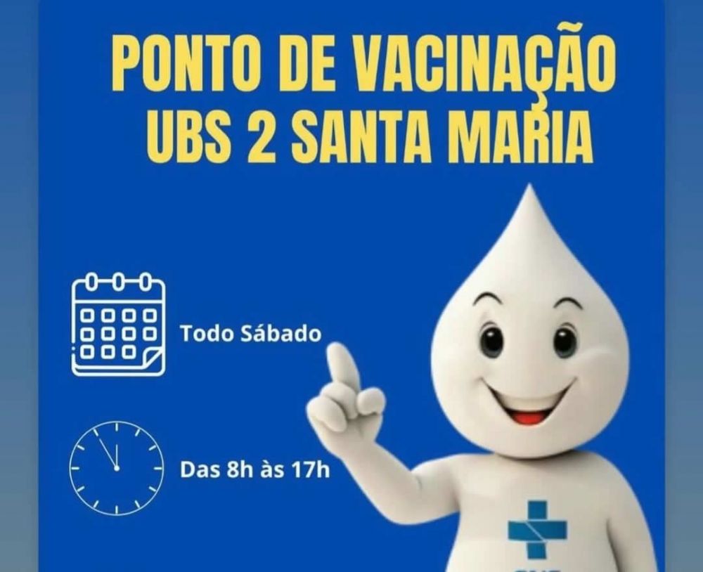 UBS 2 de Santa Maria disponibiliza vacinas diversas aos sábados