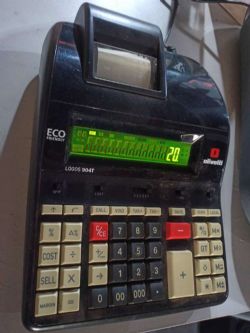 Calculadora eletrônica Olivetti